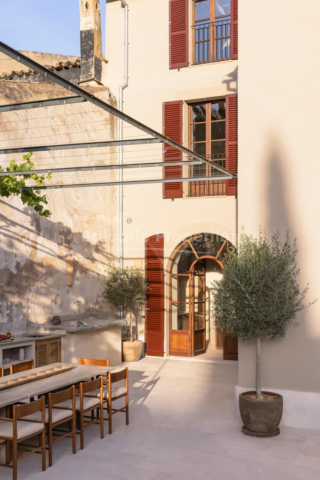 Excepcional casa de diseño en venta en el corazón de Alaró, Mallorca