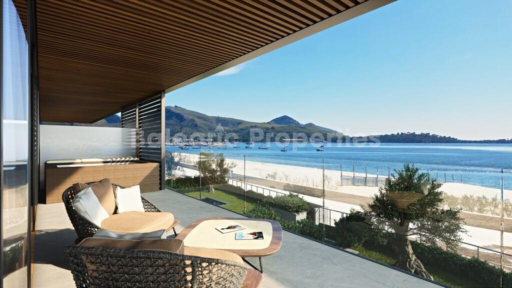 Apartment for sale on the seafront in Puerto Pollensa, Mallorca