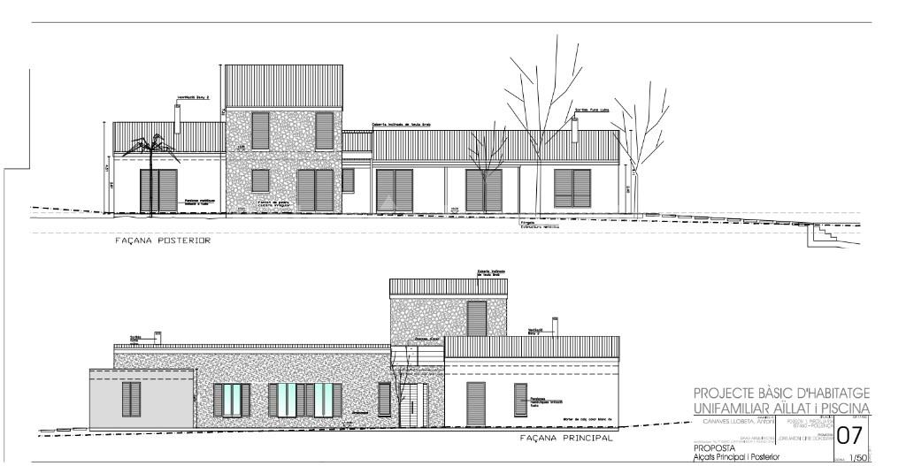 Walk to Town! Rustic Plot with project for sale on the outskirts of Pollensa town, Mallorca