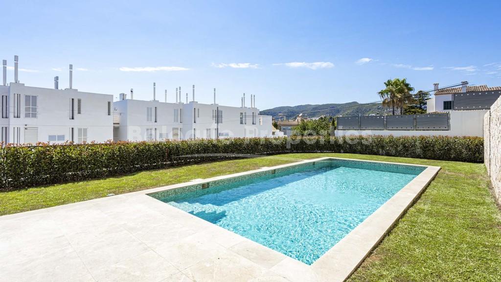 Newly built, sea view apartment for sale in Bonanova, Mallorca