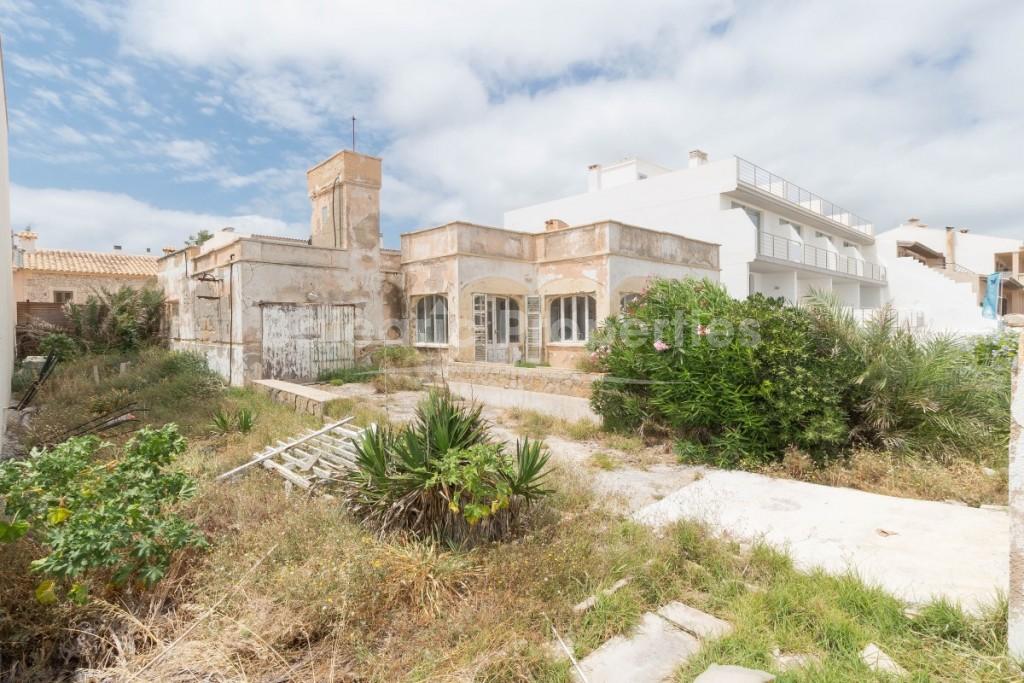 Frontline investment project for sale in Son Serra de Marina, Mallorca
