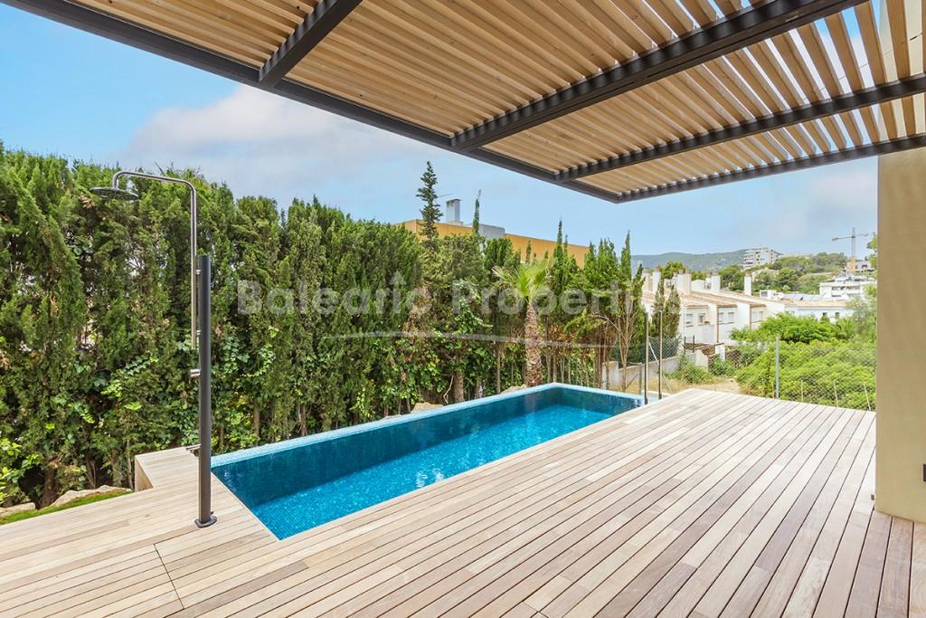 Modern duplex apartment with private pool, for sale in Palma, Mallorca