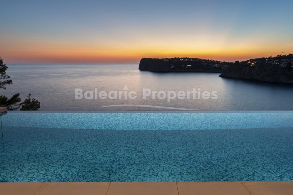 Modern luxury villa with sea views for sale in Port Andratx, Mallorca