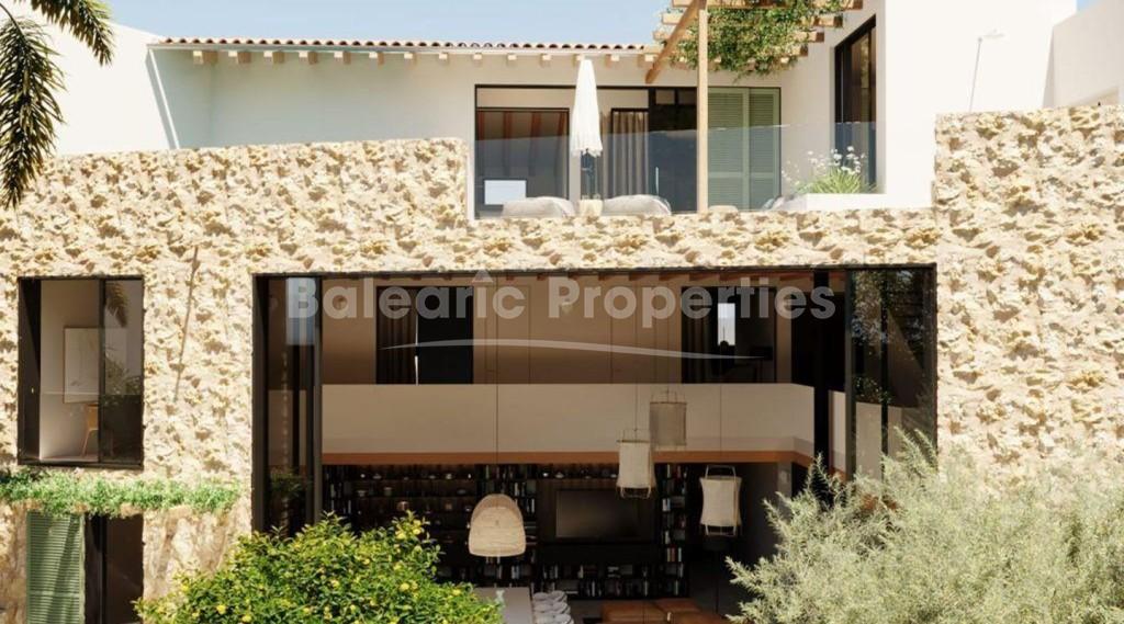 Elegante proyecto de villa con vistas a la Bahía de Palma, en venta en Pòrtol, Mallorca