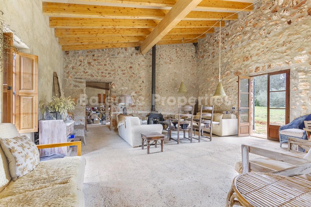 Finca con licencia y proyecto para una nueva casa de campo en Sencelles, Mallorca