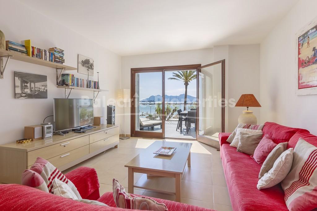 Pine Walk apartment with holiday license for sale in Puerto Pollensa, Mallorca