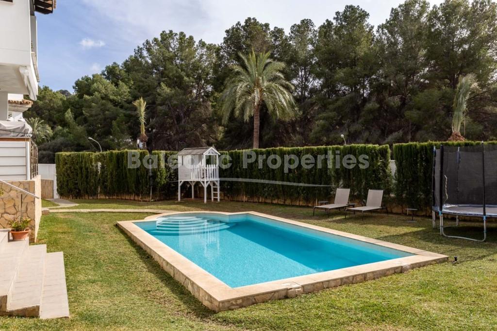 Amazing family villa for sale walking distance to the beach in Costa de la Calma, Mallorca
