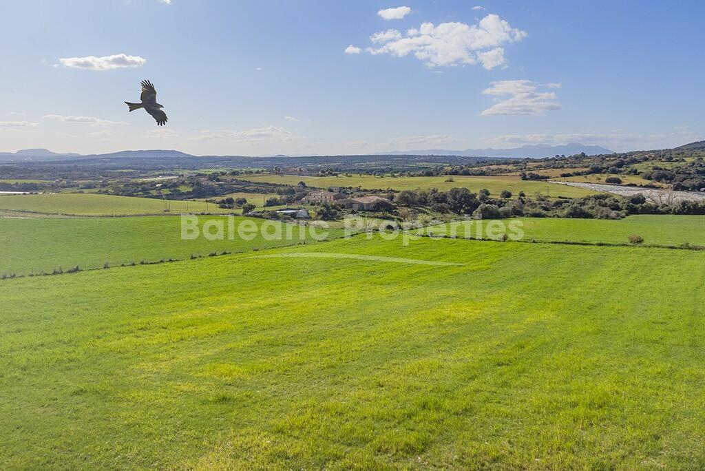 Perfect plot with project to build your dream home for sale in Manacor, Mallorca