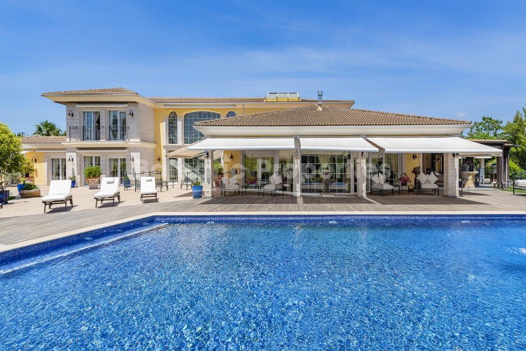 Magnífica casa de campo con piscinas y spa en venta cerca de Binissalem, Mallorca
