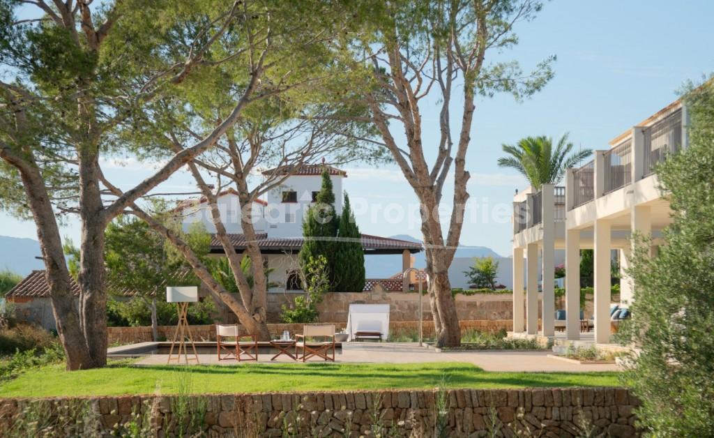 Stunning frontline villa to rent with sea views in Alcudia, Mallorca