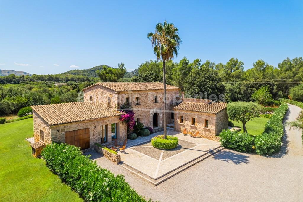 Lujosa finca a la venta cerca de Pollensa, Mallorca