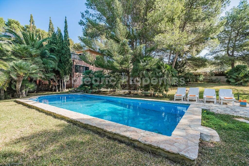 Charming hilltop villa for sale with pool in Cala San Vicente, Mallorca