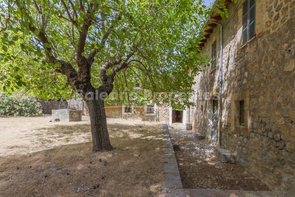Impressive country estate to be restored for sale in Escorca, Mallorca