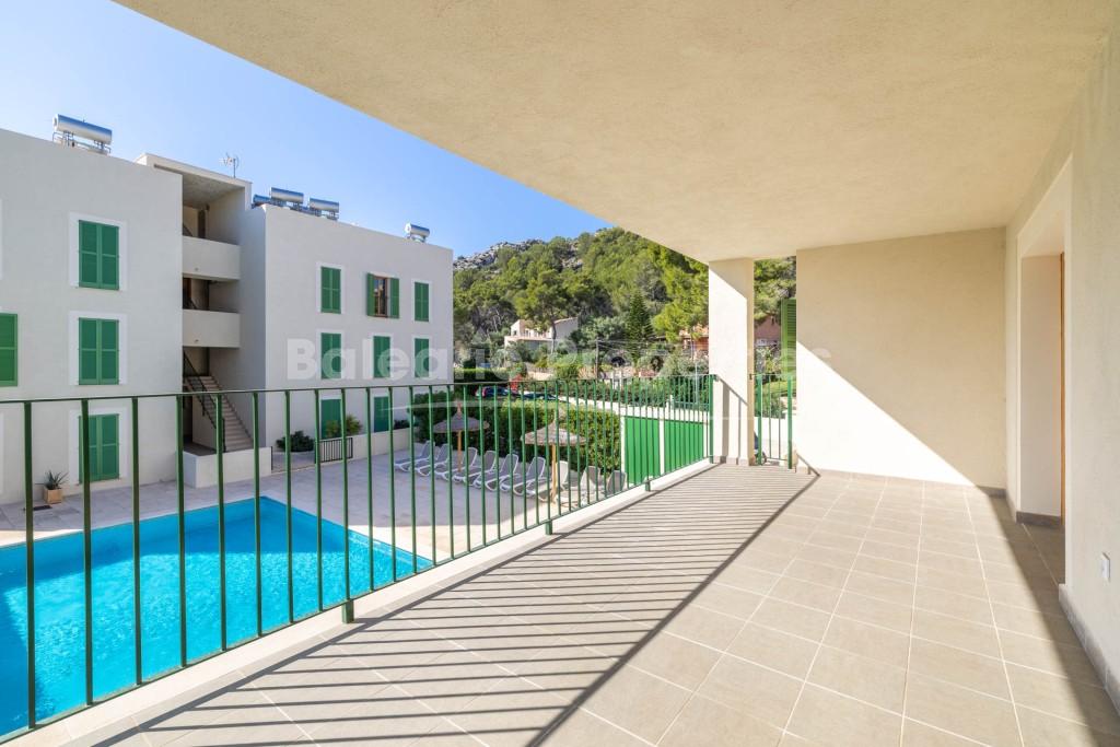 Apartments with community pool for sale in Puerto Pollensa, Mallorca