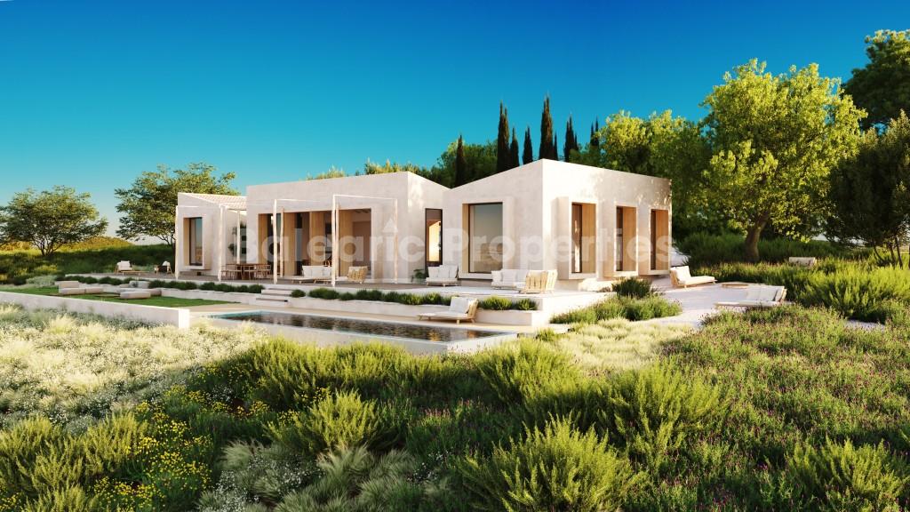 Modern country finca for sale in Lloret de Vistalegre near Sineu, Mallorca