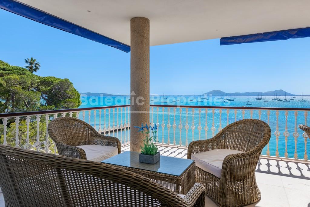 Spectacular renovated Pine Walk apartment for sale in Puerto Pollensa, Mallorca