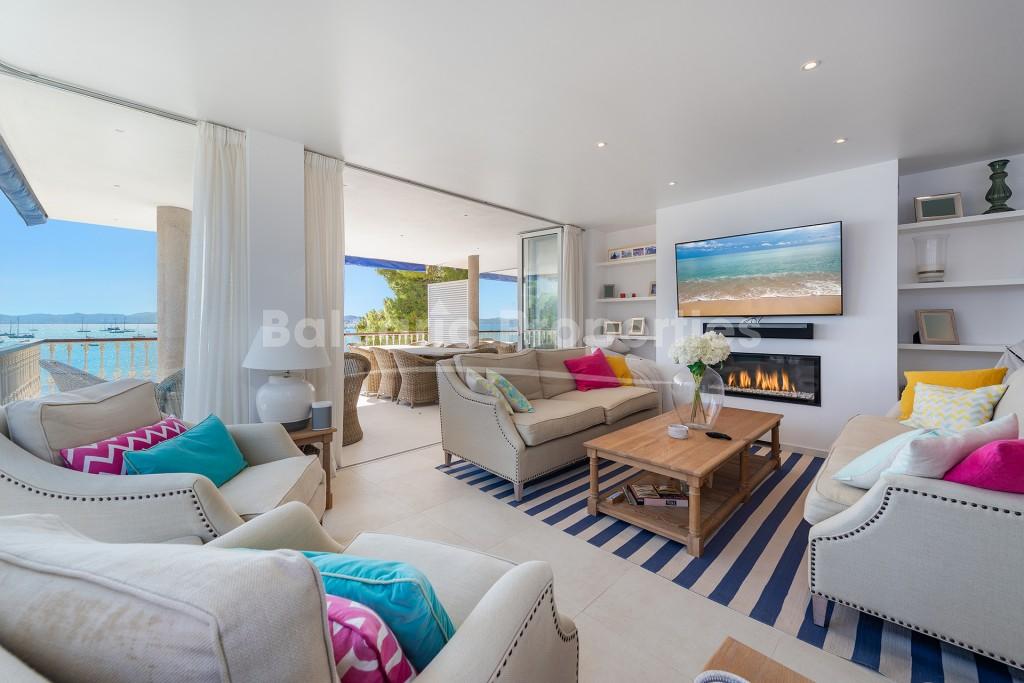 Spectacular renovated Pine Walk apartment for sale in Puerto Pollensa, Mallorca