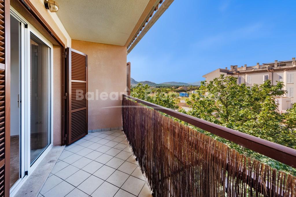 Attractive apartment with mountain views for sale in Alcudia, Mallorca