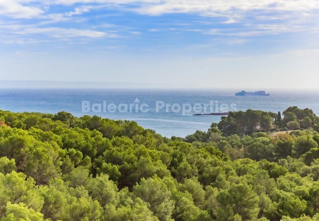 Impresionante ático con magníficas vistas al mar en venta en Sol de Mallorca, Mallorca