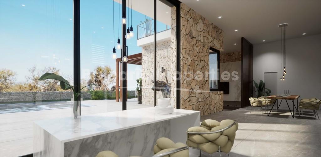 Moderna villa de lujo, con piscina en venta en una zona tranquila cerca de Sa Rapita, Mallorca