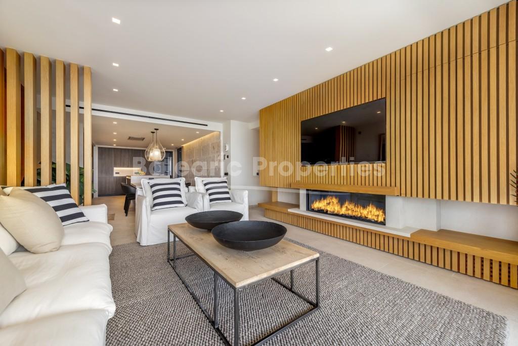 Brandneue Luxuswohnung im zweiten Stock zum Verkauf in Santa Ponsa, Mallorca