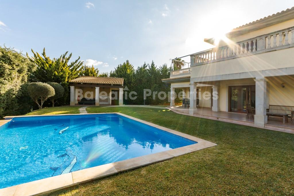Top quality Mediterranean style villa for sale in Santa Ponsa, Mallorca