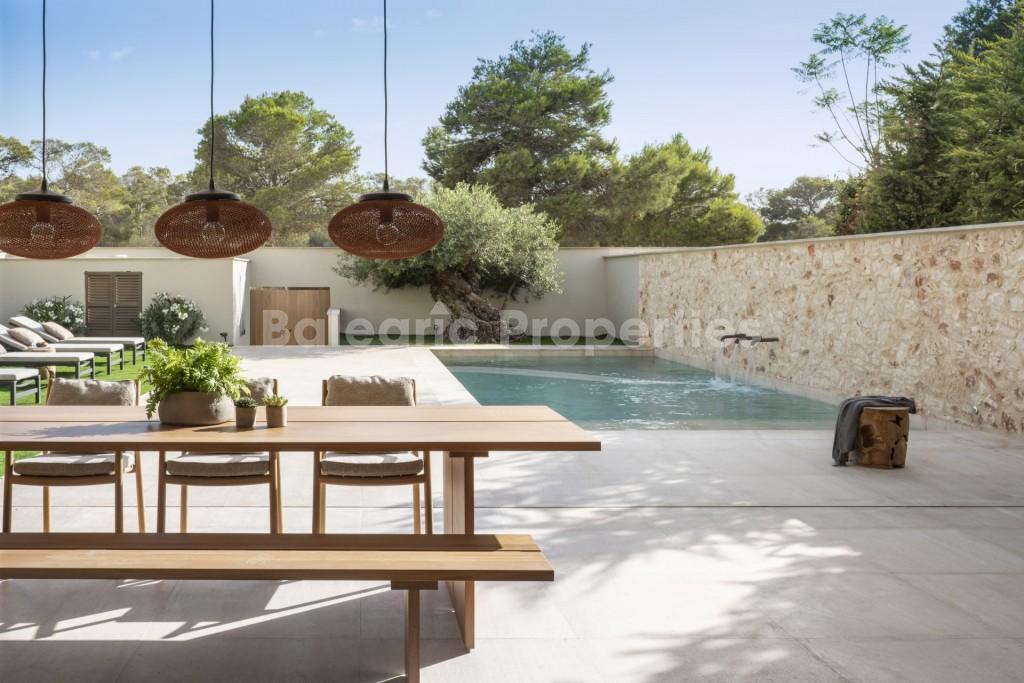 Lujosa villa con vistas al mar en venta en Cala Figuera, Mallorca