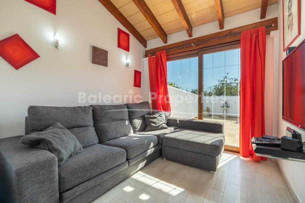 Semi-detached house with community pool for sale near Pollensa, Mallorca 