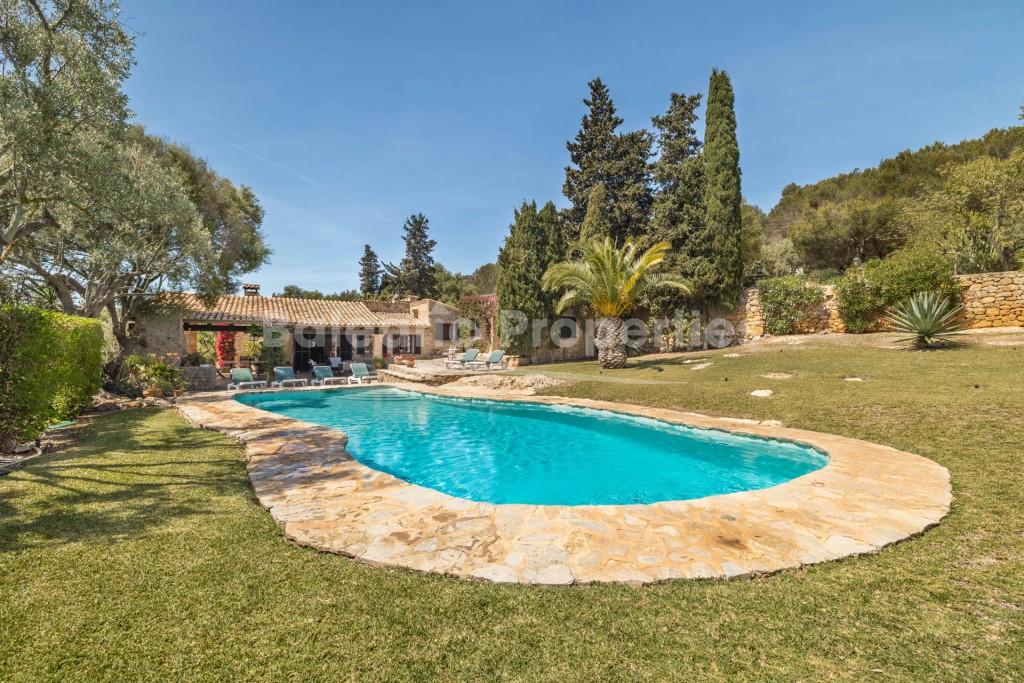 Mallorcan country home exclusively for sale at Balearic Properties in Pollensa
