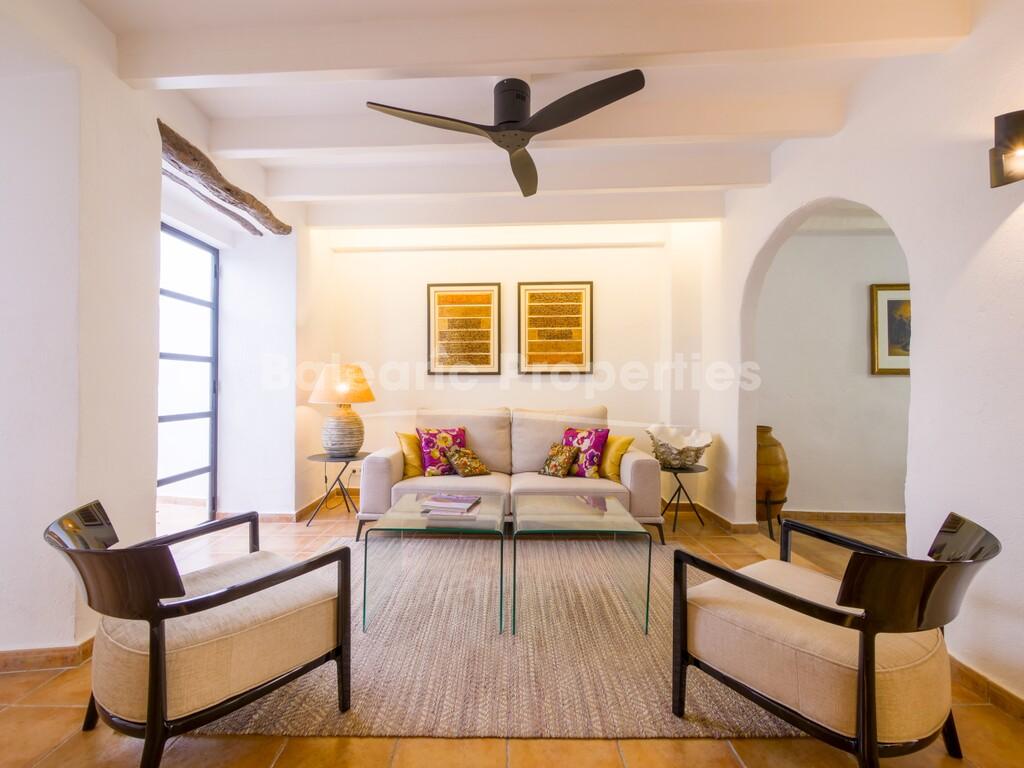 Beautifully reformed traditional town house for sale in Pollensa, Mallorca