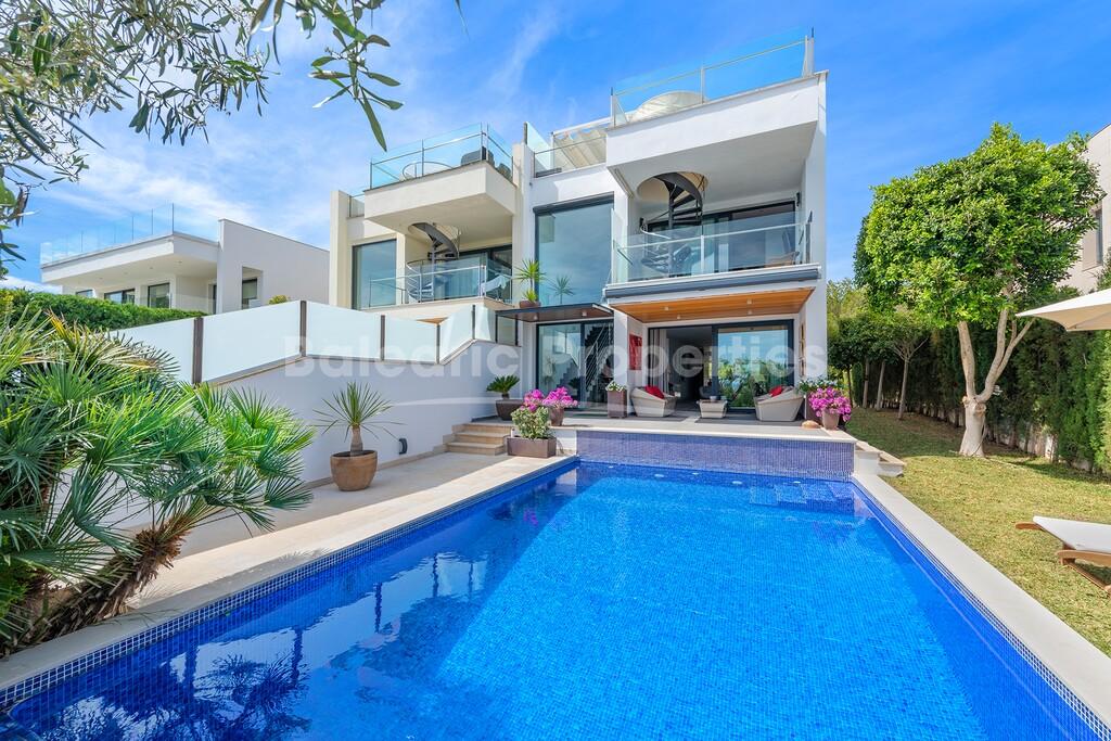 Beautiful semi-detached house for sale with incredible views in Alcanada, Alcudia, Mallorca