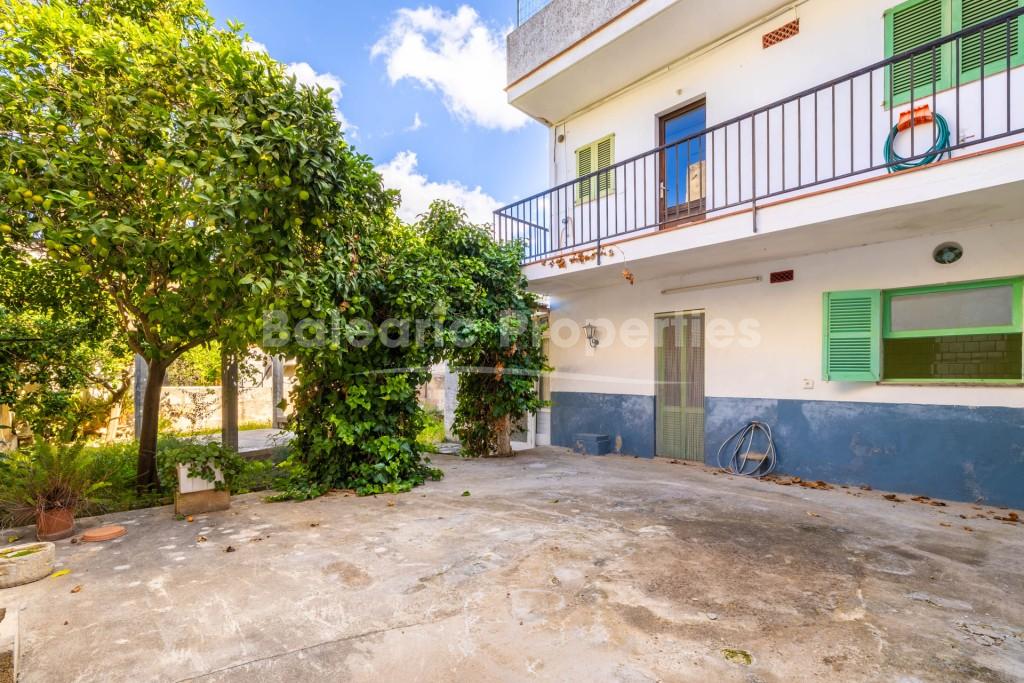 Exciting town house renovation project for sale in Pollensa, Mallorca