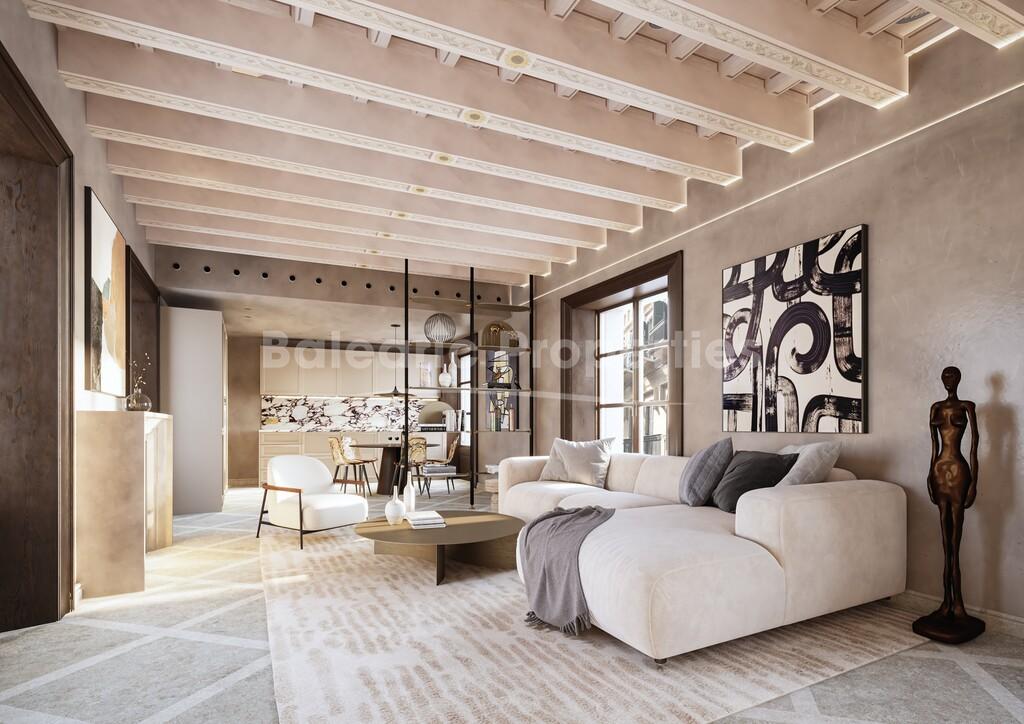 Historic Penthouse with Cathedral Views for Sale in Palma Old Town, Mallorca