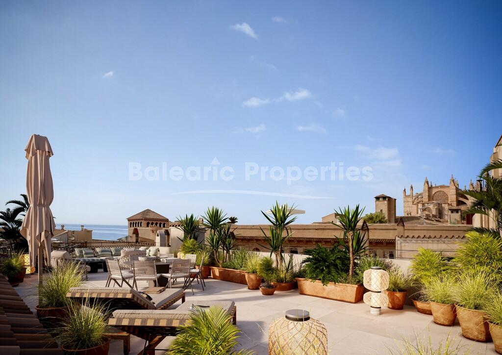 Historic Penthouse with Cathedral Views for Sale in Palma Old Town, Mallorca