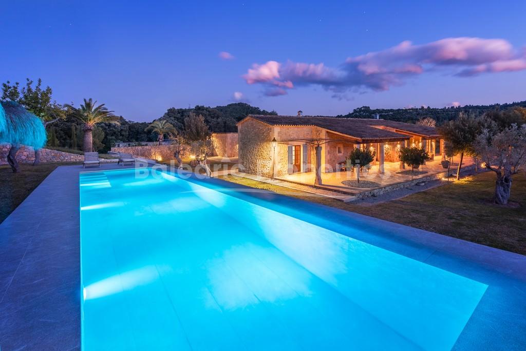 Fabulous country home for sale in a picturesque valley near Campanet, Mallorca