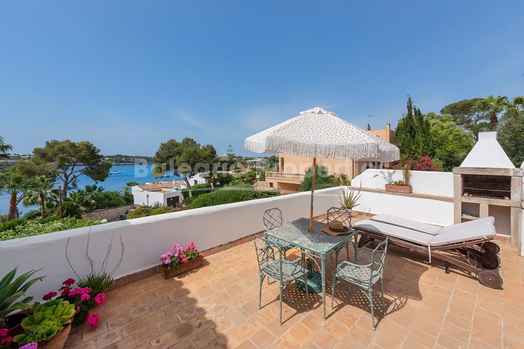 Stunning sea view villa for sale in Porto Petro, Mallorca
