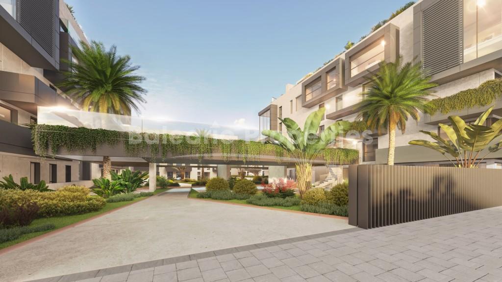 Exceptional new complex with apartments for sale in Palma, Mallorca