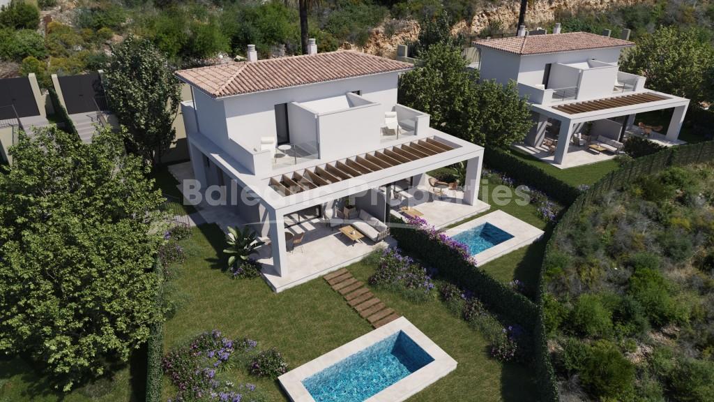 Exclusivo complejo nuevo con villas en venta en Cala Romantica, Mallorca