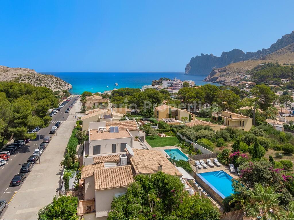 Perfectly located villa for sale near the beaches in Cala San Vicente, Mallorca