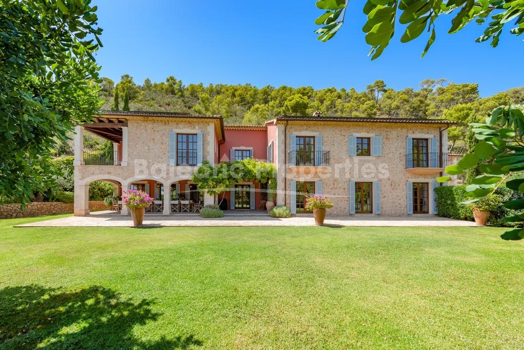 Eco friendly villa privada con licencia de vacaciones en venta en Santa Maria, Mallorca
