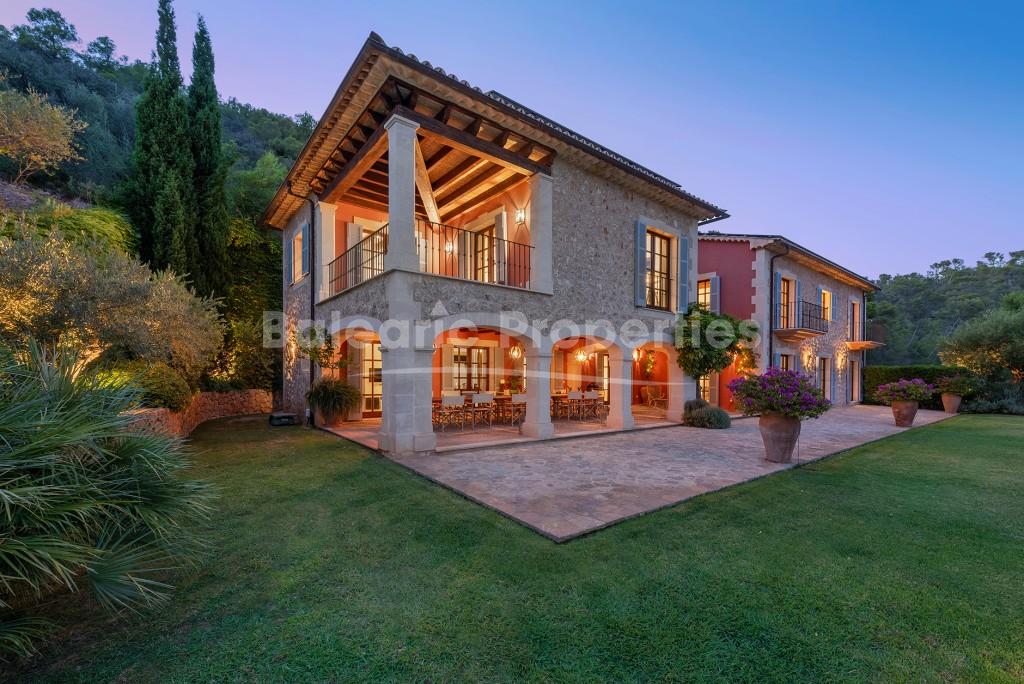 Eco friendly villa privada con licencia de vacaciones en venta en Santa Maria, Mallorca