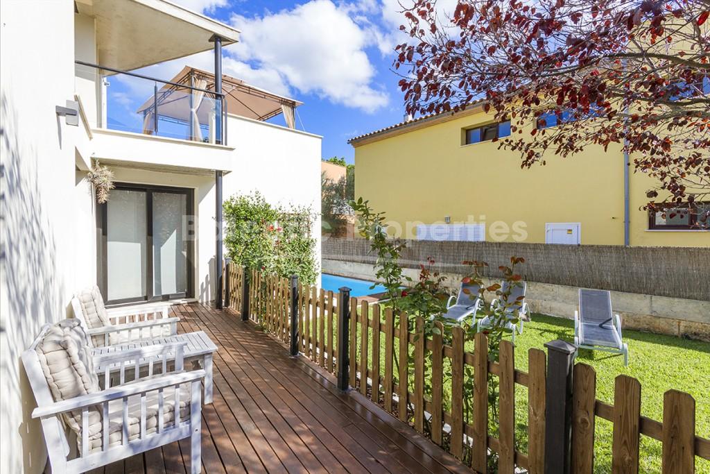Attractive villa for sale just 100m from the sea in Alcudia, Mallorca
