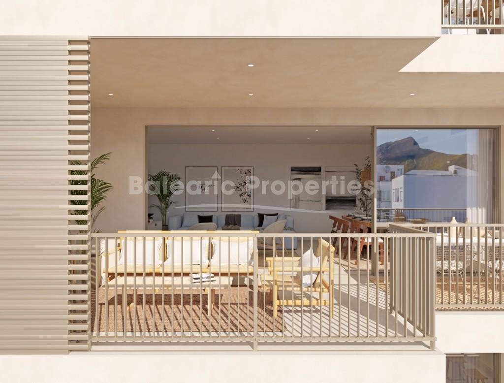 Encantadores apartamentos nuevos en venta en Puerto Pollensa, Mallorca