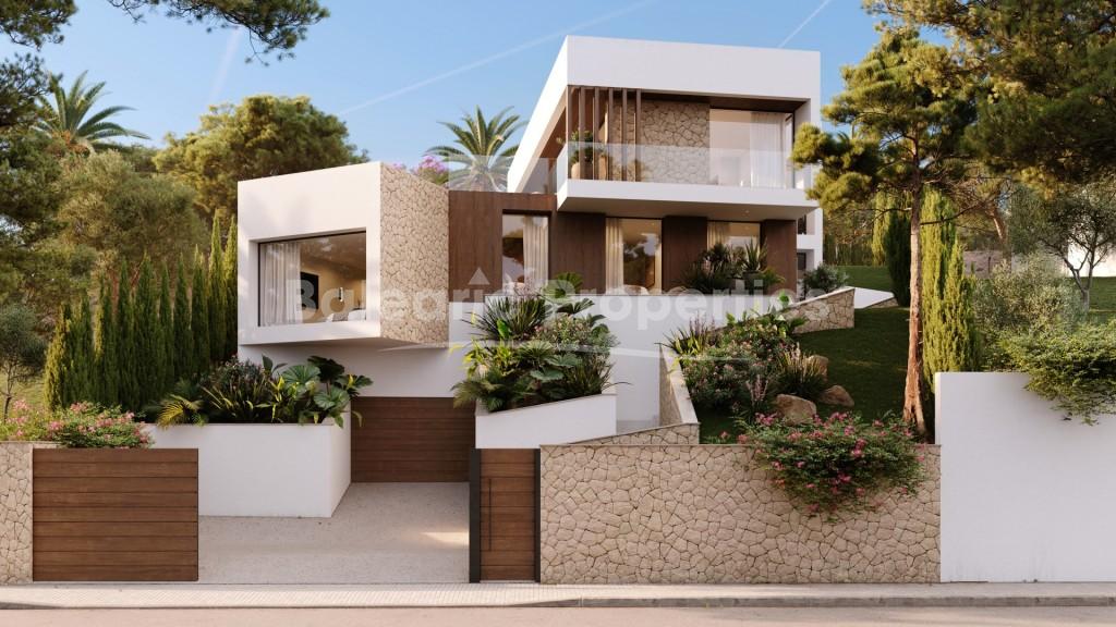 Se vende villa de lujo ultramoderna en Bendinat, Mallorca
