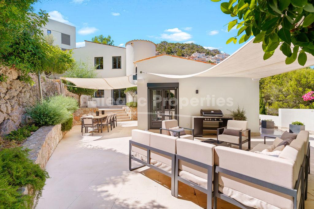 Stylish luxury villa for sale in a sought-after area of Puerto Andratx, Mallorca