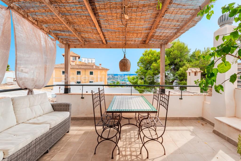 Sea view Penthouse Apartment with Terraces for Sale in Palma, Mallorca