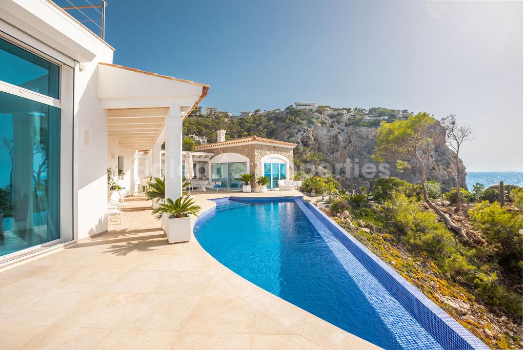 Remarkable residence with breathtaking sea views in la Mola, Puerto Andratx, Mallorca