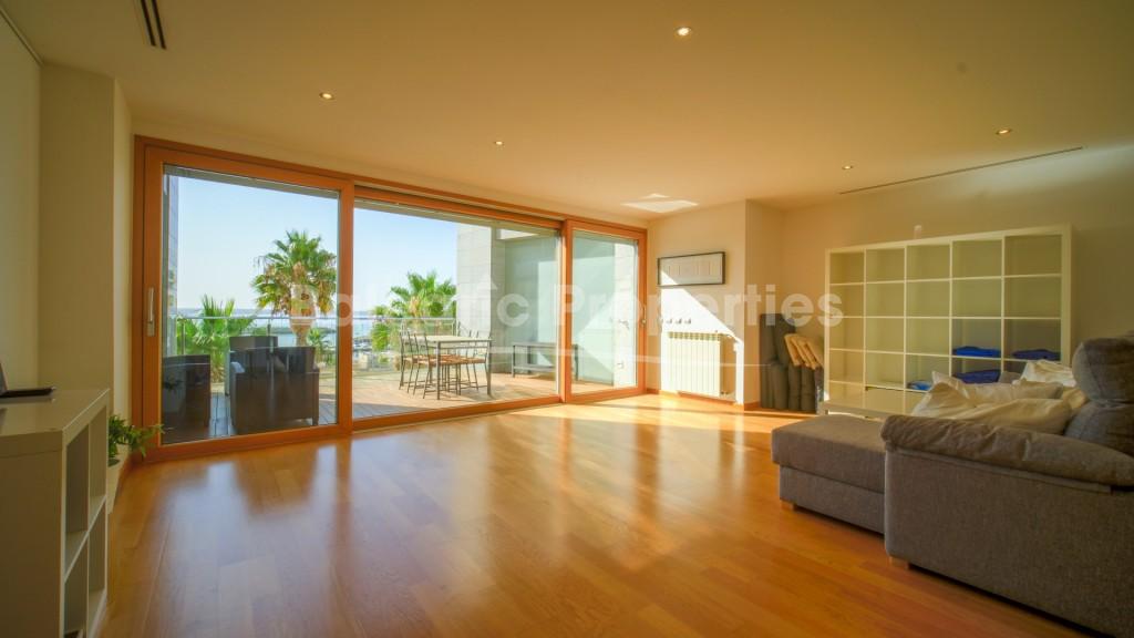 Duplex apartment with amazing sea views for sale in Portixol, Mallorca