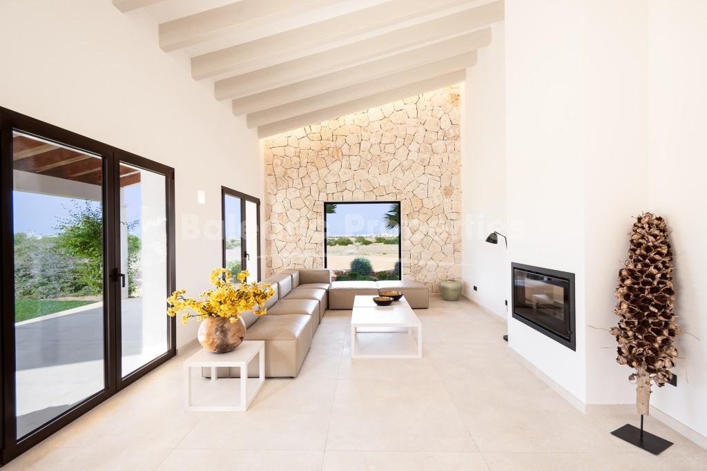 Newly constructed country villa for sale in Ses Salines, Mallorca