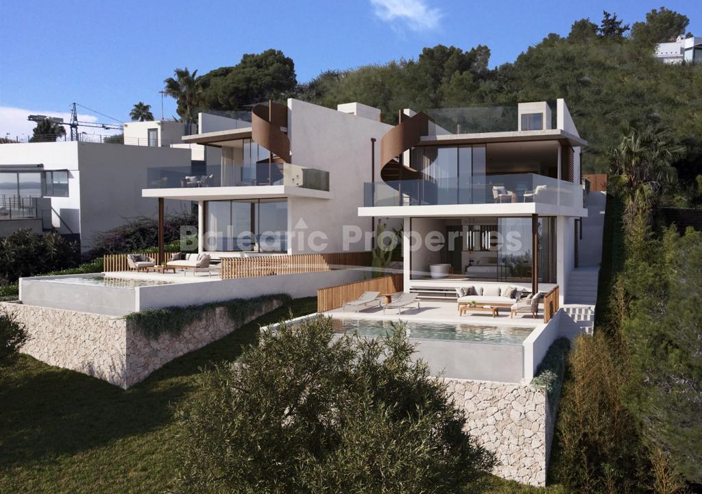 New luxury villa with sea views for sale in Alcudia, Mallorca